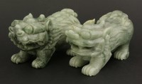 Lot 477 - A pair of kylin