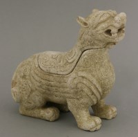 Lot 478 - A hardstone mythical beast