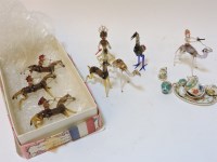 Lot 1096 - A Limoges dolls coffee service and ivory pot