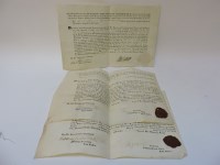 Lot 1160 - Three East India Company commissions