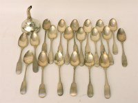 Lot 1069 - An Irish silver wine funnel