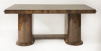 Lot 1619 - An Art Deco rosewood table