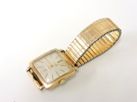 Lot 1020 - A 9ct gentleman's presentation mechanical Mappin watch