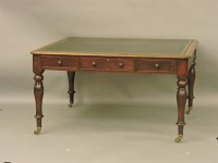 Lot 1536 - A Victorian mahogany library table
