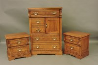 Lot 1545 - A modern oak suite