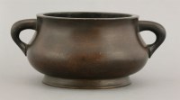 Lot 147 - A bronze Incense Burner