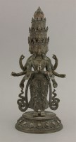 Lot 427 - A bronze Bodhisattva