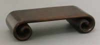 Lot 245 - A stained hardwood Scholar's Table Stand