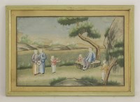Lot 274 - A pair of gouache Paintings