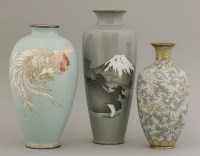 Lot 360 - Two cloisonné Vases