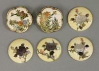 Lot 537 - Four Shibayama plaques