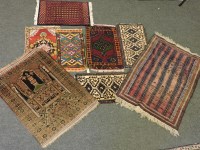 Lot 1603 - Nine various rugs