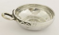 Lot 14 - A Continental silver wine taster