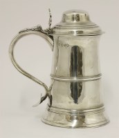 Lot 59 - A George III silver tankard