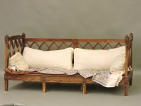 Lot 1532 - A Continental settee
