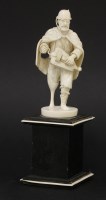 Lot 93 - A Dieppe ivory beggar