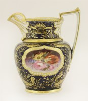 Lot 2 - A Coalport hand-painted jug