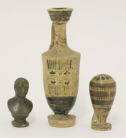 Lot 42 - Two Etruscan pottery vases