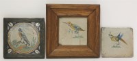Lot 19 - Three various delft Tiles
