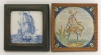 Lot 20 - A delft Tile