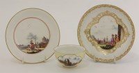 Lot 44 - A good Meissen yellow-ground Tea Bowl