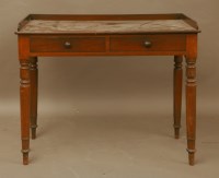 Lot 793 - A 19th century mahogany washstand