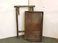 Lot 705 - A 19th century mahogany butler's tray
