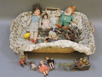 Lot 545 - A basket of toys