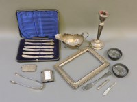 Lot 219 - Silver items