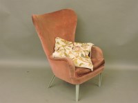 Lot 676 - An Ernest Race armchair
