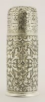 Lot 95 - A Victorian silver caster