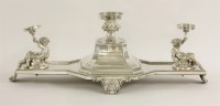 Lot 82 - A silver centrepiece