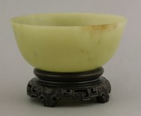 Lot 519 - A jade bowl
