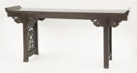 Lot 317 - An hongmu Altar Table