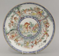 Lot 71 - A Dutch decorated Saucer Dish