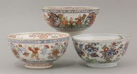 Lot 84 - Three Dutch decorated Bowls