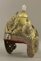 Lot 18 - A brass Helmet