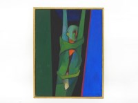 Lot 411 - Harman Sumray (1920-2006)
GREEN MAN
Signed and dated 1984 l.r.