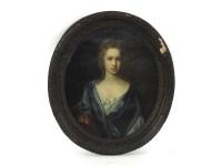 Lot 402 - A late 18th century portrait of a lady