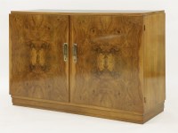 Lot 226 - An Art Deco walnut sideboard