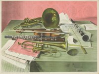 Lot 292 - Barnett Freedman (1901-1958)
'MUSIC