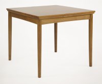 Lot 353 - A teak dining table/games table