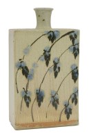 Lot 262 - A glazed stoneware bottle vase
