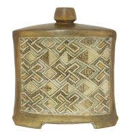 Lot 263 - A stone bottle vase