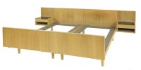 Lot 422 - A pair of oak beds