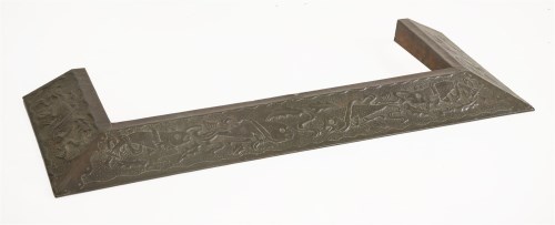 Lot 75 - A copper fender