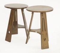 Lot 81 - An Arts and Crafts oak side table