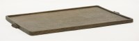 Lot 121 - An oak tray