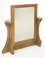 Lot 134 - A Robert 'Mouseman' Thompson toilet mirror