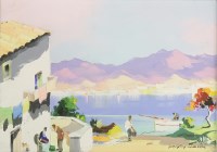 Lot 390 - Cecil Rochfort D'Oyly-John (1906-1993)
ALONG THE COAST OF BENIDORM
Signed l.r.